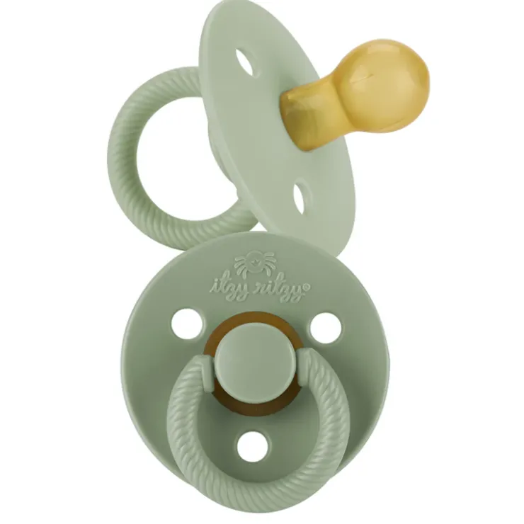 Itzy Ritzy Pacifiers|Pacifier Sets>Itzy Soother Natural Rubber Pacifier - 2 Pack