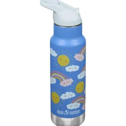 Klean Kanteen Tableware>Kid Classic Water Bottle with Flip Sport Cap - 12 oz
