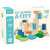 Mideer Building Toys>Let Us Build a City Blocks Set - 79 Pieces