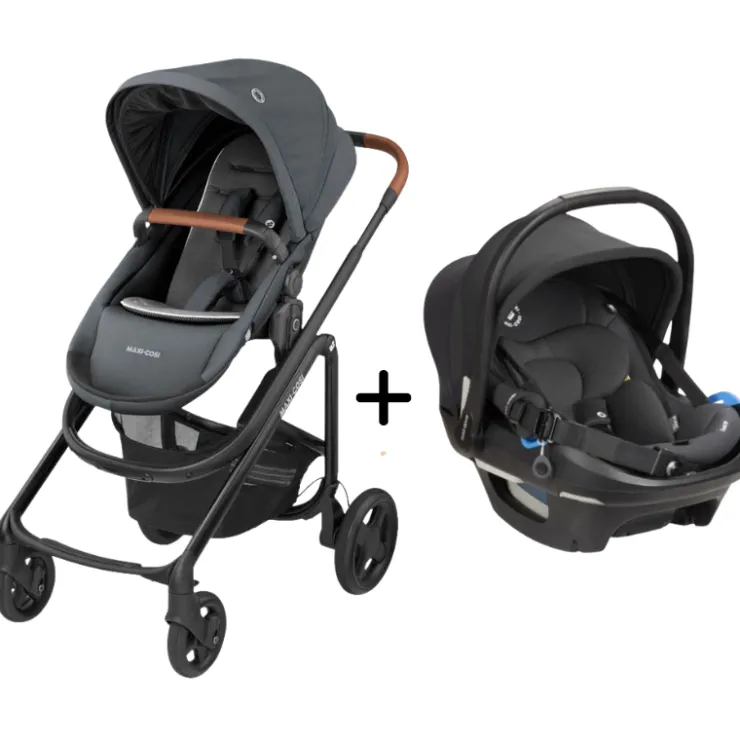 Maxi-Cosi Travel Systems>Lila CP Stroller + Coral XP Bundle