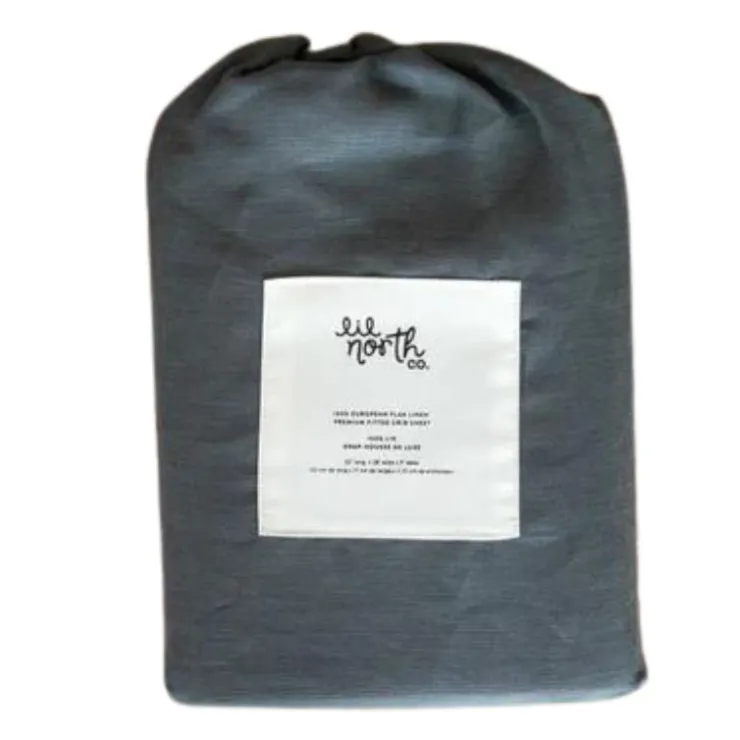 Lil North Co. Bedding>Linen Bassinet Sheet