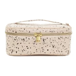 So Young Totes & Weekender Bags>Linen Beauty Poche