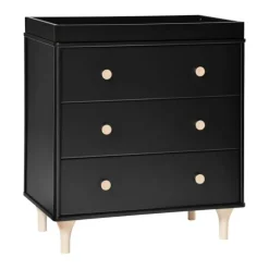 Babyletto Dressers|Change Tables>Lolly 3-Drawer Changer Dresser