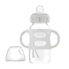 Dr Brown's Bottle Feeding>Milestones Wide-Neck Sippy Bottle with 100% Silicone Handles