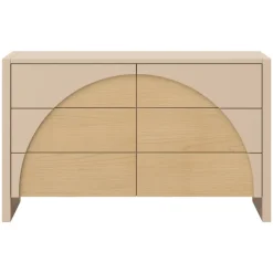 Babyletto Dressers>Moab 6 Drawer Dresser