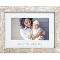 Pearhead Frames>Mommy & Me Rustic Photo Frame