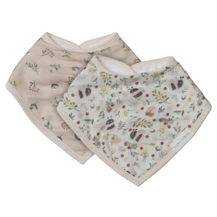 LouLou Lollipop Bibs & Burp Cloths>Muslin Bandana Bib Set - 2 Pack