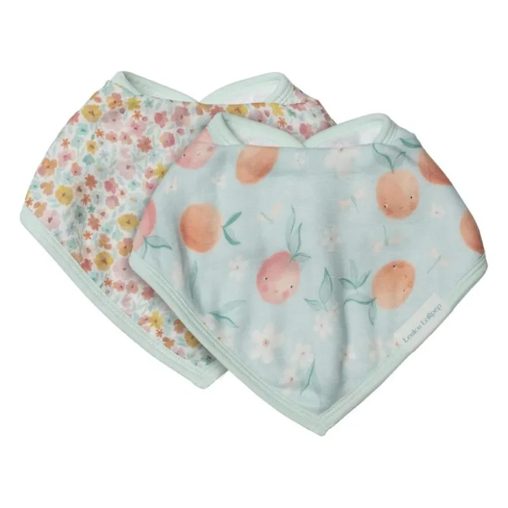 LouLou Lollipop Bibs & Burp Cloths>Muslin Bandana Bib Set - 2 Pack