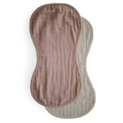 Mushie Bibs & Burp Cloths>Muslin Burp Cloth Set - 2 Pack