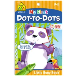 School Zone Books>My First Dot-to-Dots Workbook
