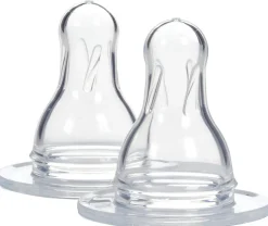 Dr Brown's Bottle Feeding>Narrow Bottle Nipples - 2 Pack
