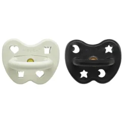 Hevea Pacifiers|Pacifier Sets>Natural Rubber Pacifier - 2 Pack
