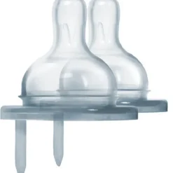 Pura Bottle Feeding>Natural Vent Nipple 2 Pack