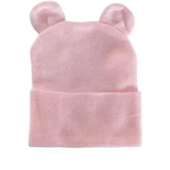 Kidcentral Essentials Hats>Newborn Knitted Bear Ear Hat