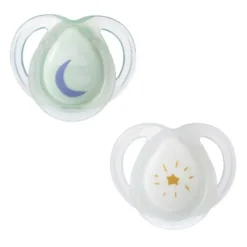 tommee tippee Pacifiers|Pacifier Sets>Night Time Glow in the Dark Pacifiers - 2 Pack