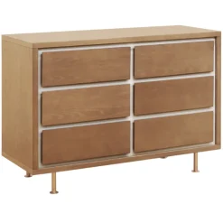 Nursery Works Dressers>Novella 6 Drawer Dresser