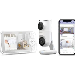 Hubble Connected Video Monitors>Nursery Pal Dual Vision Baby Monitor