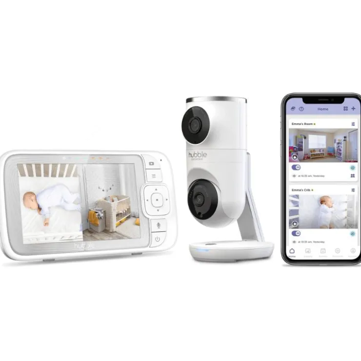 Hubble Connected Video Monitors>Nursery Pal Dual Vision Baby Monitor