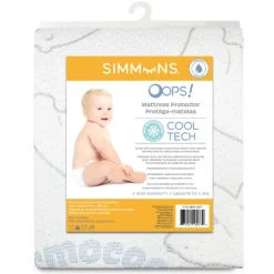 Simmons Mattresses|Mattresses>OOPS ThermoCool Crib Mattress Protector