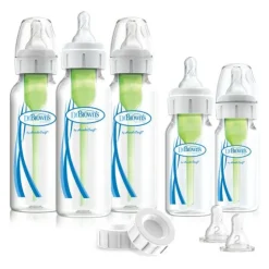 Dr Brown's Bottle Feeding>Options+ Narrow Newborn Feeding Set