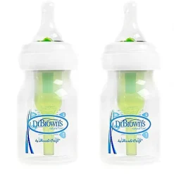 Dr Brown's Bottle Feeding>Options 2oz Bottle - Preemie - 2 Pack