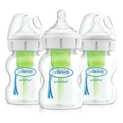 Dr Brown's Bottle Feeding>Options+ 5oz Wide-Neck Bottle - 3pk