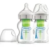 Dr Brown's Bottle Feeding>Options 5oz Wide-Neck Bottle - 2 Pack