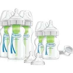 Dr Brown's Bottle Feeding>Options+ Wide Neck Newborn Feeding Set