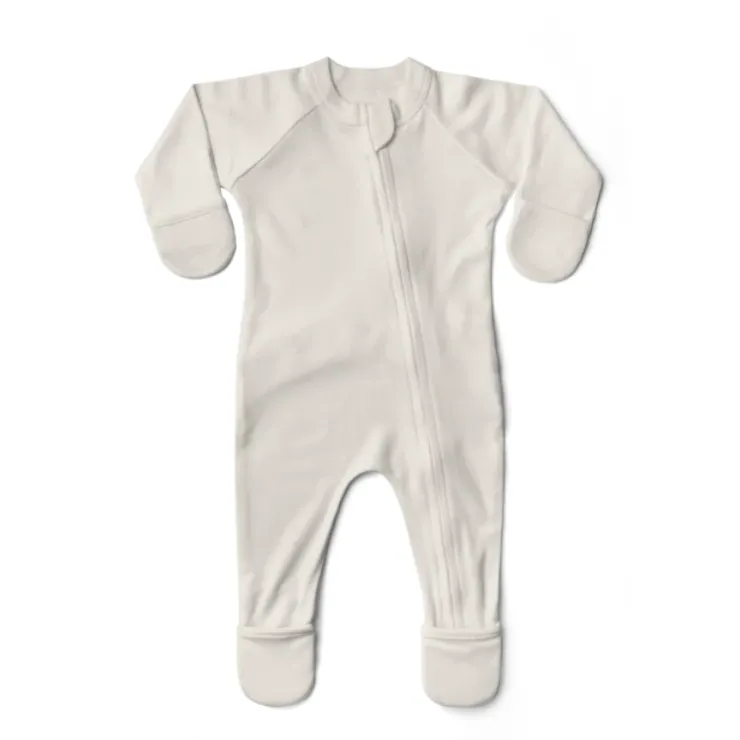 Goumikids Sleepers>Organic Cotton Footie Sleepers