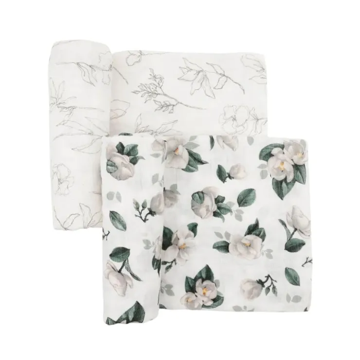 Little Unicorn Swaddles>Organic Cotton Muslin Swaddle Blanket - 2 Pack