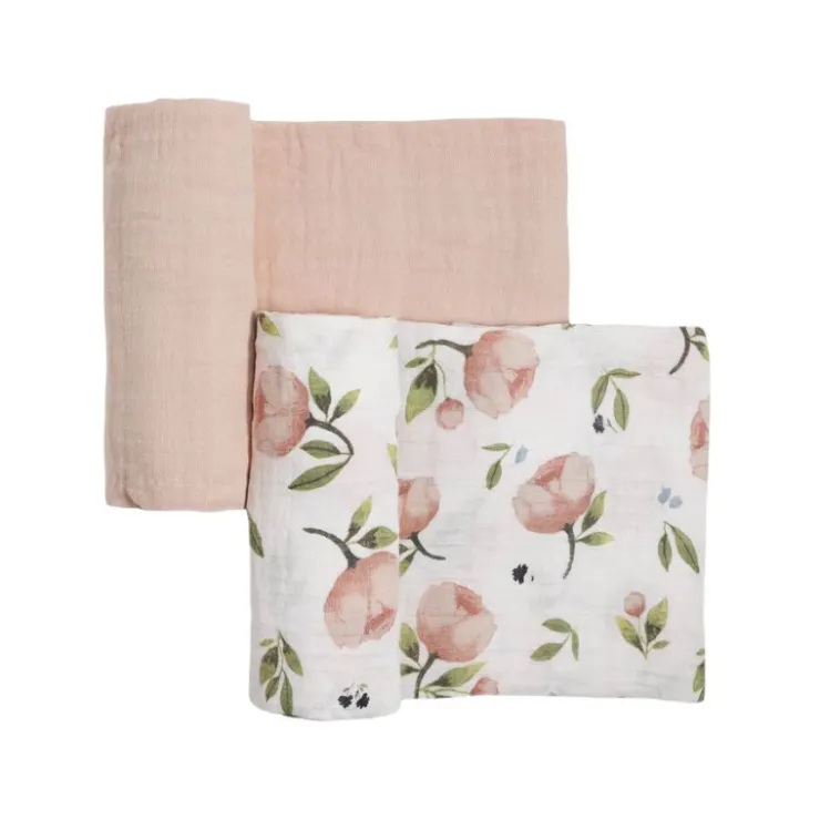 Little Unicorn Swaddles>Organic Cotton Muslin Swaddle Blanket - 2 Pack