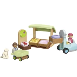 Playmobil Plush Toys|Dolls>Organic Market Stall & Forklift