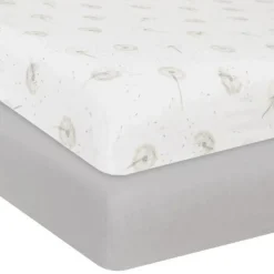 Lolli Living Crib Sheets|Bedding>Organic Muslin Crib Sheet - 2 Pack
