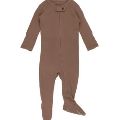 L'ovedbaby Pajamas>Organic Thermal 2-Way Zipper Footie