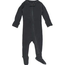 L'ovedbaby Pajamas>Organic Thermal 2-Way Zipper Footie
