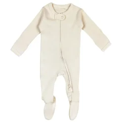 L'ovedbaby Sleepers>Organic 2-Way Zipper Baby Footie