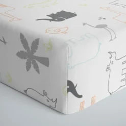 Kushies Crib Sheets|Bedding>Percale Dream - Crib Sheets