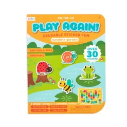 ooly Books>Play Again! Reusable Sticker Activity Book