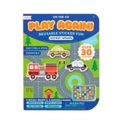 ooly Books>Play Again! Reusable Sticker Activity Book