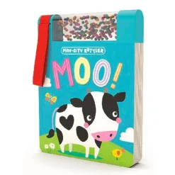 Make Believe Ideas Books>Play-City Rattler Moo! Board Book