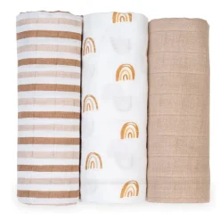 Lulujo Bedding>Receiving Blanket- 3 Pack