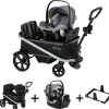 Bob Travel Systems|Wagons>Renegade Wagon + Willow S Infant Car Seat Bundle