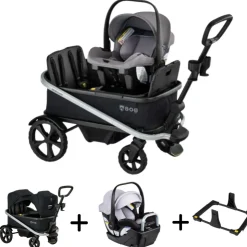 Bob Travel Systems|Wagons>Renegade Wagon + Willow S Infant Car Seat Bundle