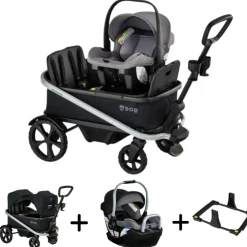 Bob Travel Systems|Wagons>Renegade Wagon + Willow SC Infant Car Seat Bundle