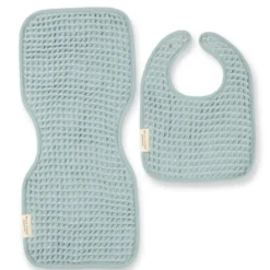 Bella Tunno Bibs & Burp Cloths>Reversible Bib + Burp Set