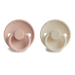 Frigg Pacifiers|Pacifier Sets>Rope Silicone Baby Pacifier - 2 Pack