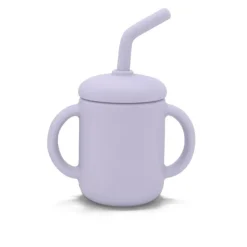 Kushies Tableware>Sili Sippy Cup with Straw