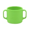 Green Sprouts Tableware>Silicone Learning Cup - Green