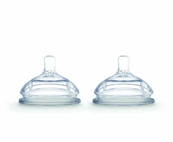 Comotomo Bottle Feeding>Silicone Nipples Med Flow 3-6m