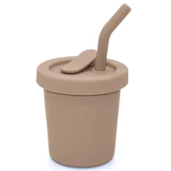 noüka Tableware>Silicone Straw Cup - 6 Oz